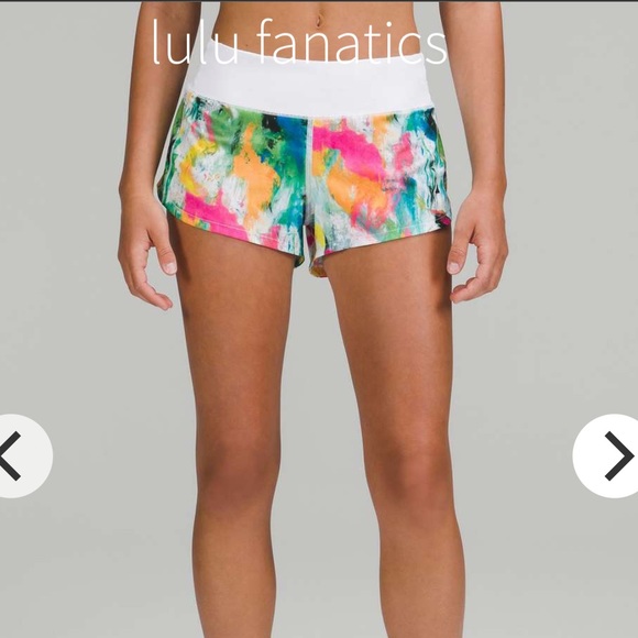 Lululemon Speed Up Low-Rise Lined Short 2.5